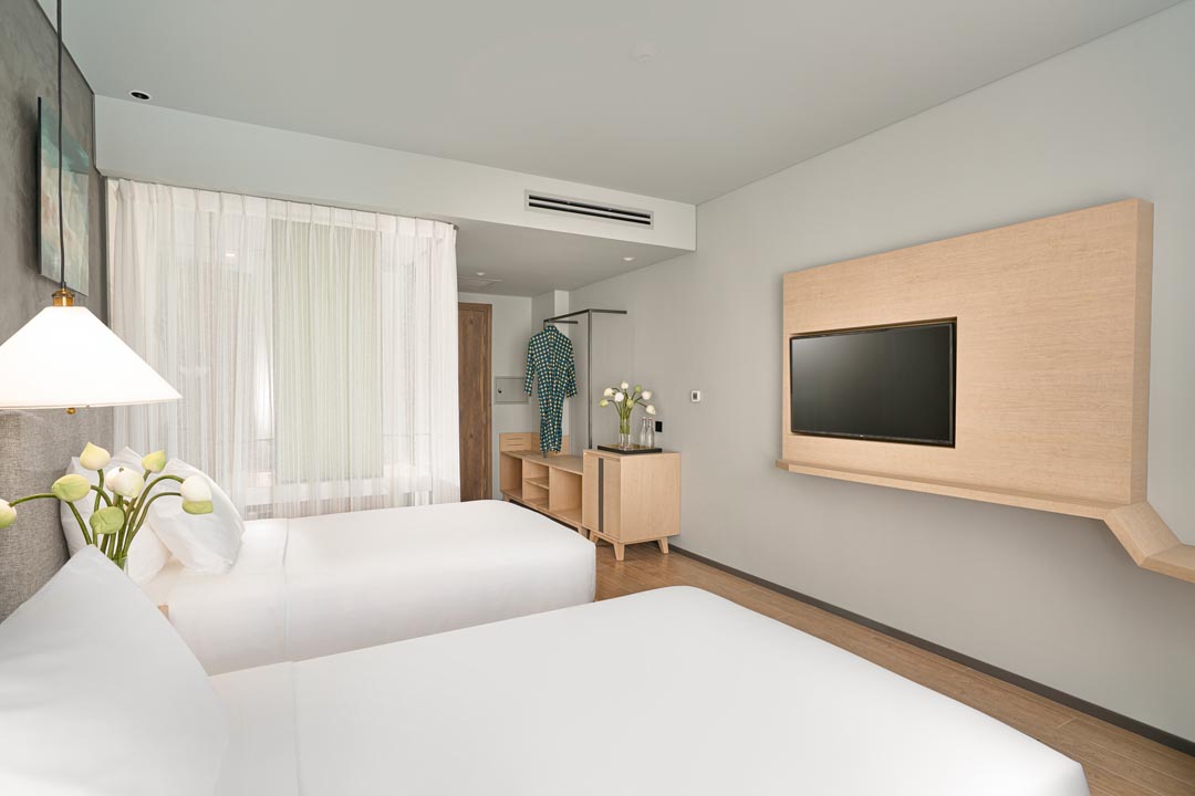 (Khuyến mại) The Secret Condao phòng Deluxe City View.