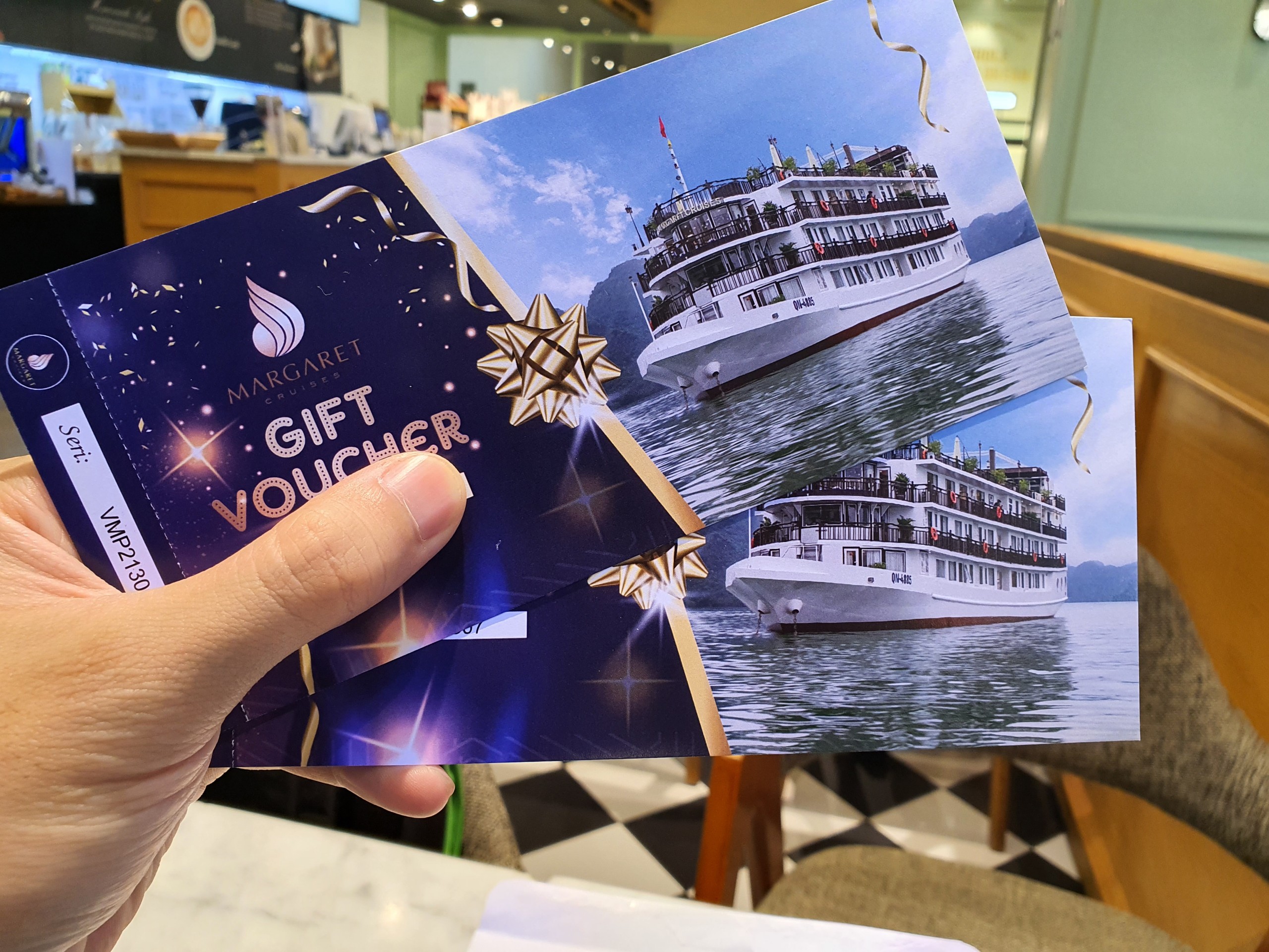 Voucher nghỉ dưỡng trên du thuyền Margaret 2 ngày 1 đêm