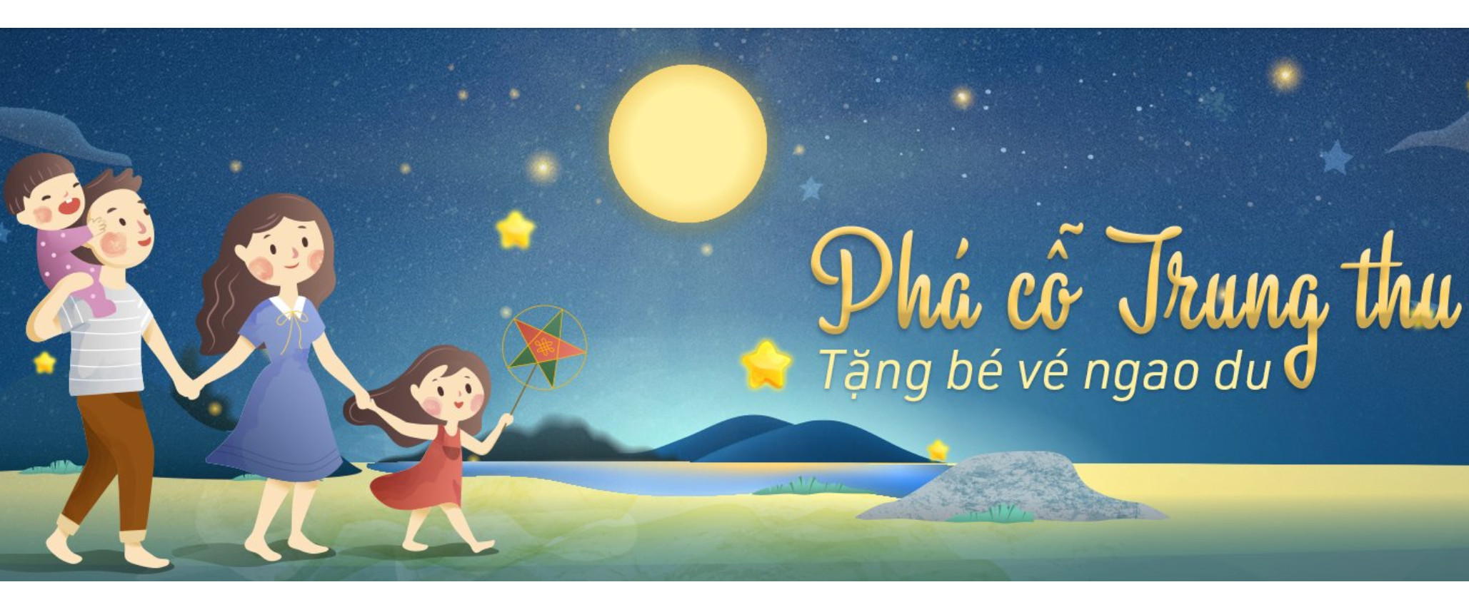 Tặng ngàn vé miễn phí cho trẻ em nhân dịp Trung Thu 2020